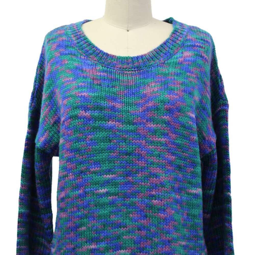 NWT Anthropologie MOTH Marled Boat Neck Pullover Sweater - Picture 2 of 6